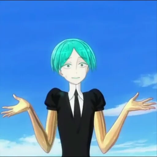 фосфофиллит, phosphophyllite, персонажи аниме