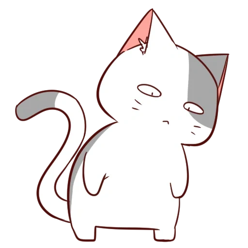 anime kucing, anjing laut kecil, anime kucing lucu, anime kucing berwarna-warni, gambar anjing laut yang indah