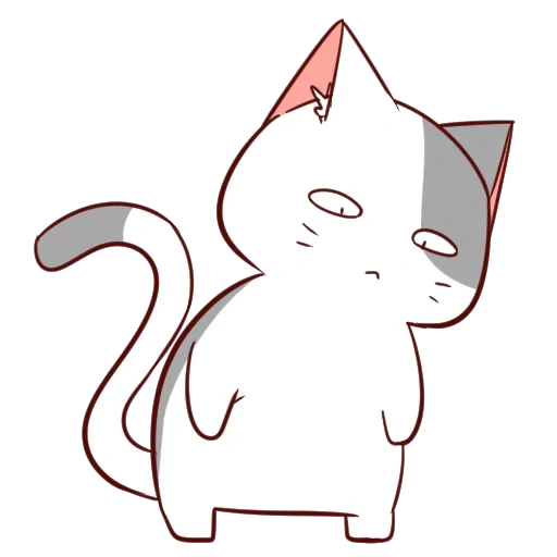 anime cat, nyashny cats, bella gatti anime, i gatti nyasty di anime, disegni di gatti carini