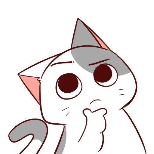 anjing laut kecil, anime kucing lucu, anime kucing berwarna-warni