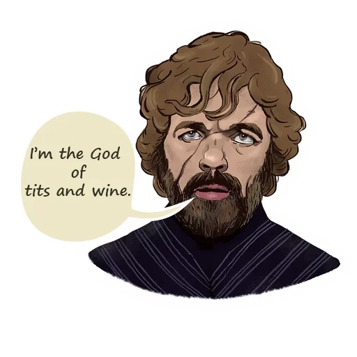 tyrion, tyrion lannister, tyrion game of thrones, portrait de tyrion lannister, illustration par tyrion lannister