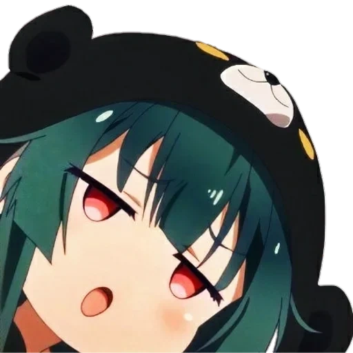 rin chan, un po di anime, mi mi mi vapore, personaggi anime, kuma kuma kuma bear yuna