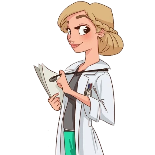аниме медсестра, рисунок доктора, медсестра мульт, медсестра рисунок, медсестра офтальмолога рисунок