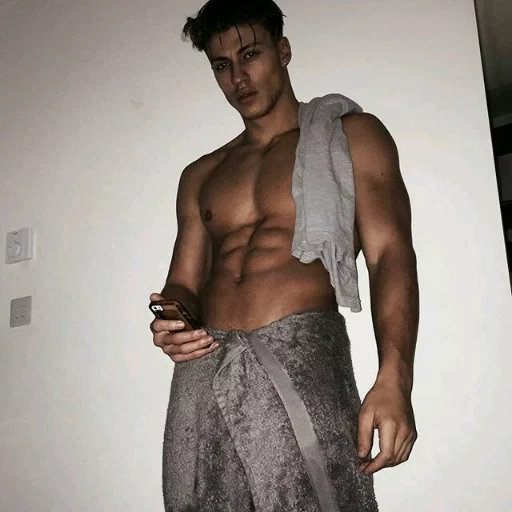 tipo, cuerpo masculino, buenos chicos, hombre guapo