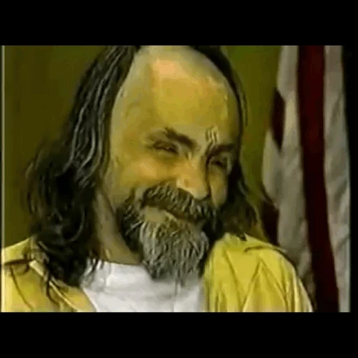 мужчина, чарльз мэнсон, charles manson, мэнсон свастика, чарльз мэнсон интервью