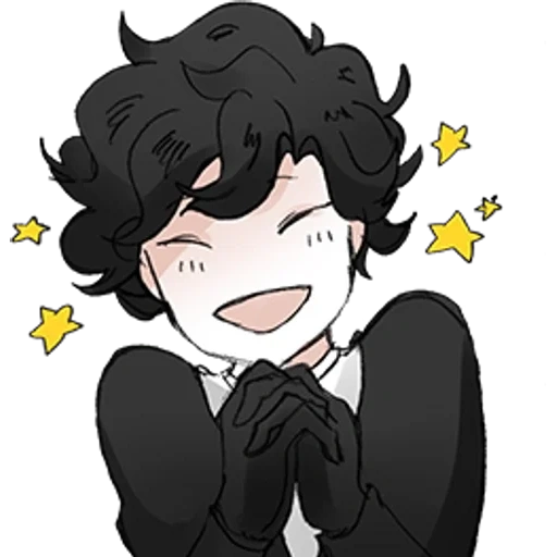 for, animação, sherlock chibi, hello charlotte, charles como estás charlotte sprite