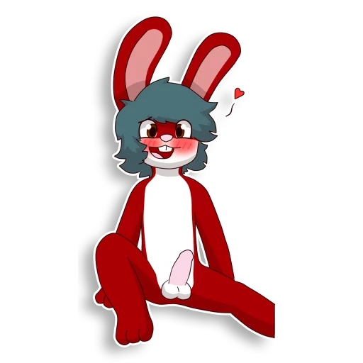 заяц, персонаж, красный кролик, бонни бен заяц, персонаж кролик