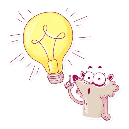 bulb idea, bulb clamp, light bulb pattern, cartoon bulb, transparent background of eureka bulb