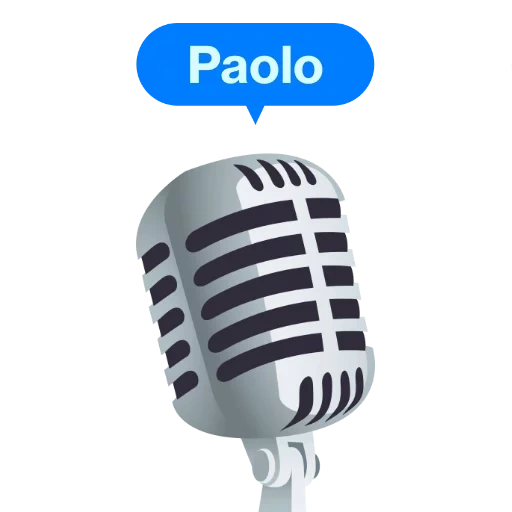 microfono, microfono retrò, microfono emoji, microfono in studio, microfono emoji iphone