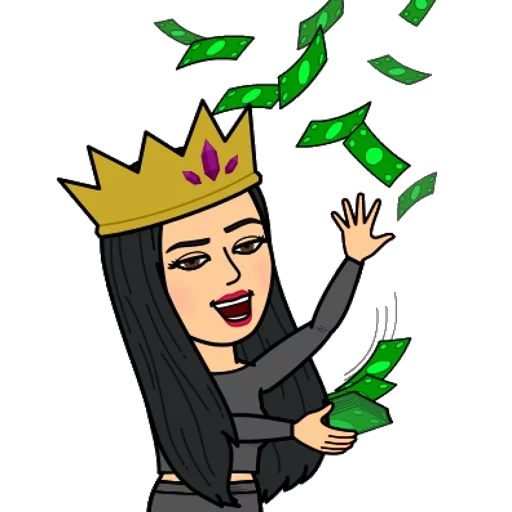 dinero, bitstrips, dinero de píxeles, bitmoji chico