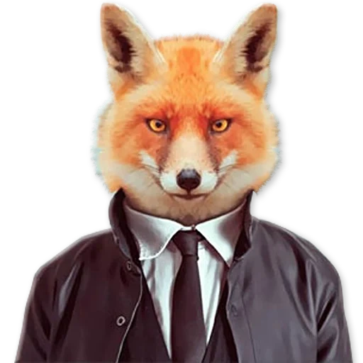 renard, fox fox, vêtements d'animaux, giuseppe morello, costumes d'animaux