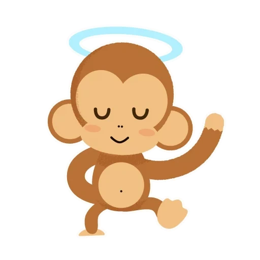 monkey, mono, dibuja un mono, emblema del mono, mono de diseño gráfico