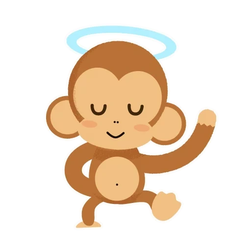 monkey, monkeys, we draw a monkey, monkey emblem, count design monkey