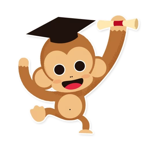 monkey, monyet, simbol monyet, logo monyet, grafik vektor monyet