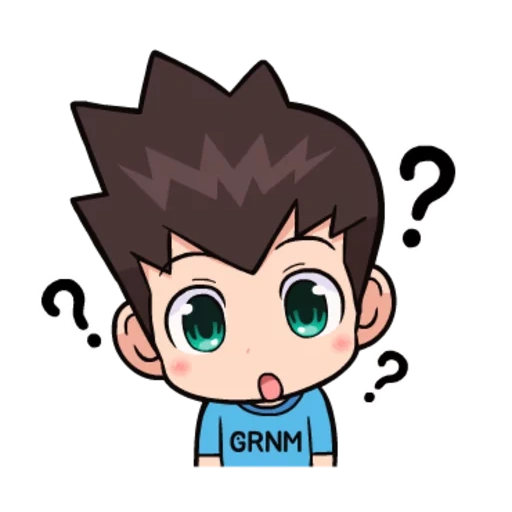 anime, garoto, menino adorável, personagens chibi, randomized_mind