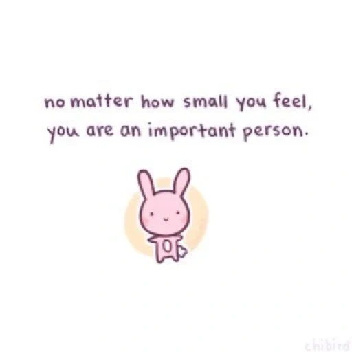 piccolo coniglietto carino, citazioni adorabili, coniglietto rosa, breve citazione, bella frase coniglietta