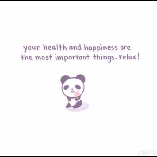 panda, von pandami, panda is dear, cute quotes, english text