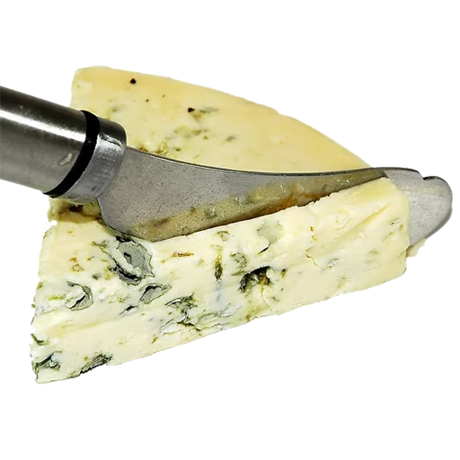 käse, kuflu käse, gorgonzola messer, igor gorgondzola, ein messer aus blaukäse