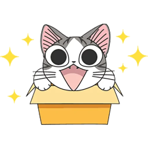 chat mignon, kitty chi, anime de chat, badge de chat d'anime, un croquis de phoque mignon