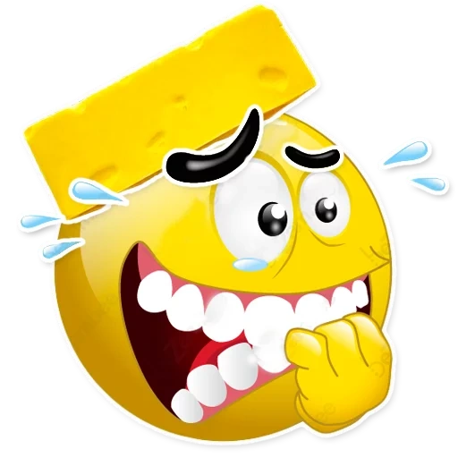 the smiley is cheerful, nervous emoticon, clipart smileik, funny emoticons, arab emoticon with teeth