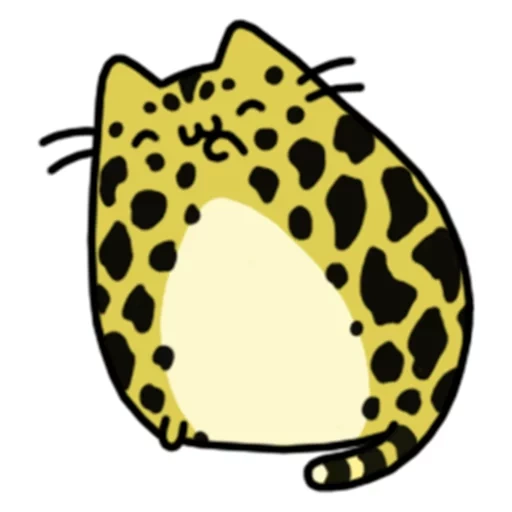 webp, gato de leopardo, dibujo de leopardo, hello kitty leopard
