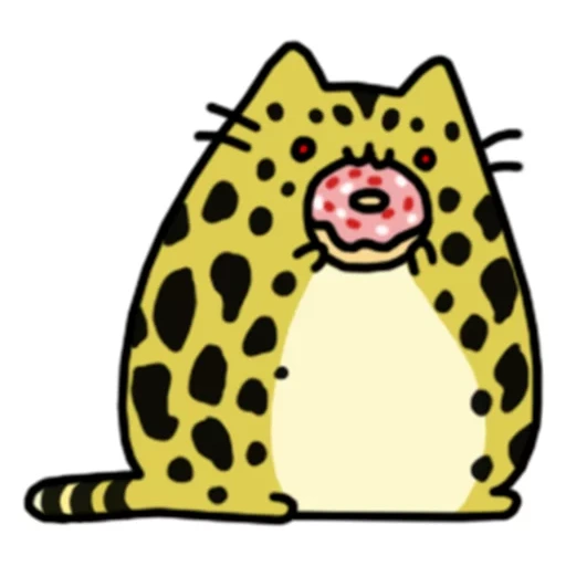 gato, pushin kat, pushin de gato, gato pusheen, bocanadas de gatos