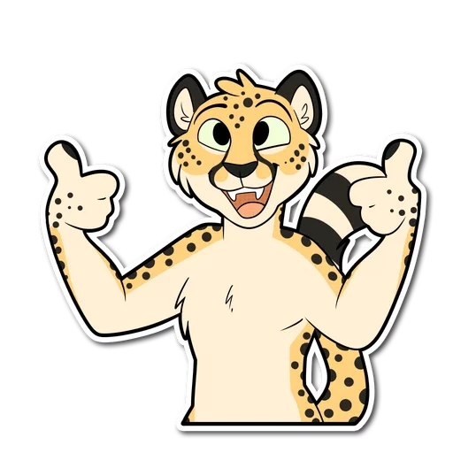 ghepardo, leopardo delle nevi, tatuaggio di ghepardo, ghepardo dei cartoni animati, cartoon leopardato