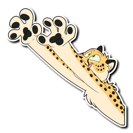 leopardo, leopardo delle nevi, termometro da bagno 18051