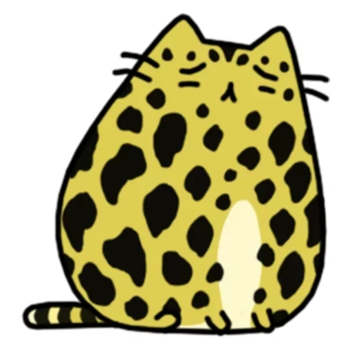 cheetar, hallo kitty mit leopardenmuster