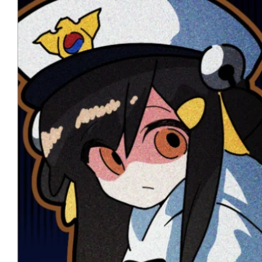 anime, albedo, albedo chibik, albedo lord