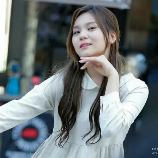 twice, girl, twice dahyun, background blur, beautiful woman