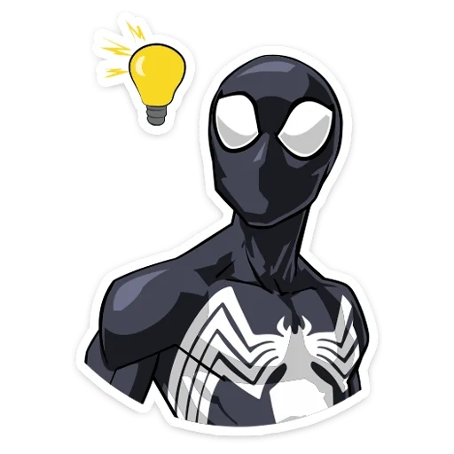 man spider suit, man spider sybiot costume, man spider symbiot's suit