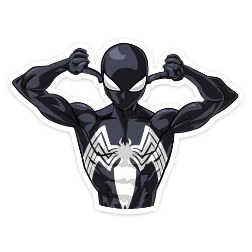 costume da uomo ragno sybiot, l'abito di man spider symbiot, l'abito di man spider symbiot