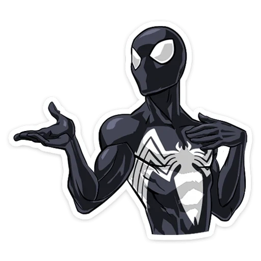 homme araignée, costume de l'homme spider sybiot, le costume de l'homme spider symbiot, le costume de l'homme spider symbiot