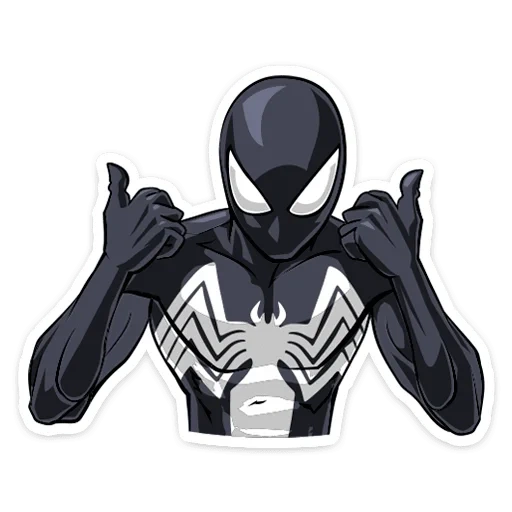 costume d'araignée, costume de l'homme spider sybiot, le costume de l'homme spider symbiot