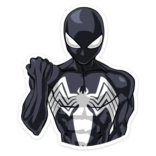 spider-man, spinnenmensch symbiot, spinnenmensch symbiot