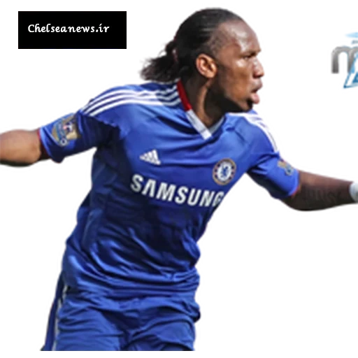 football players, didier drogba, didier drogba is white, drogba chelsea 2003, without background football players henry