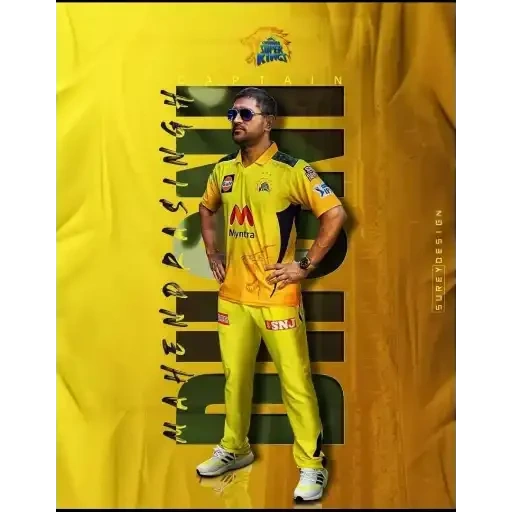 ropa, ms dhoni, ab de villiers, uniformes de watford 2021, chennai superkings