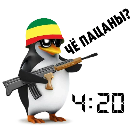 che boys, penguin particular, penguin automaticamente, pinguim com uma pistola, penguin particular mem