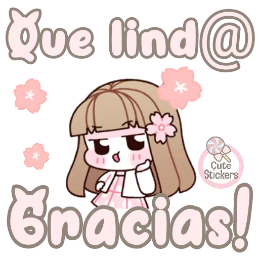 chibi, animação, menina, animação de kawai, foto de chuanjing