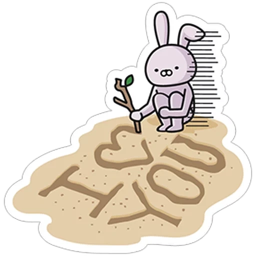 hase, hase, brown cony, hasenzeichnung, kleiner hase