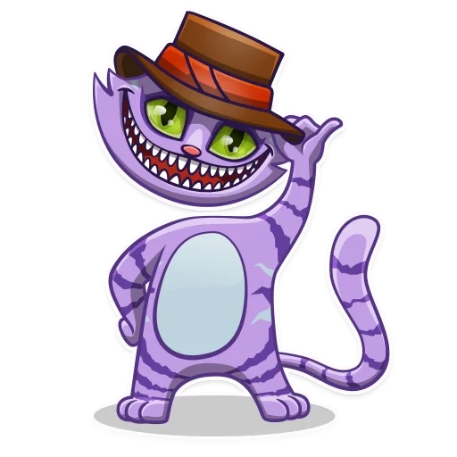 chat du cheshire, chat du cheshire, le chat du cheshire d'alice