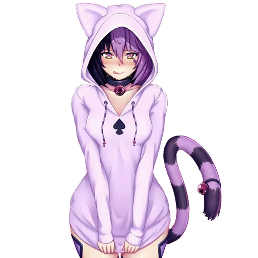 arte de animação, melhor anime, menina anime, cat cheshire, gato de antrozhire