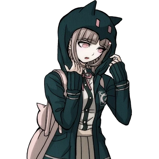 divide chiaki nanami, chiaki nanami danganronpa 2, danganronpa 2 adeus desespero, danganronpa v3 killing harmony, danganronpa gatilho feliz estrago