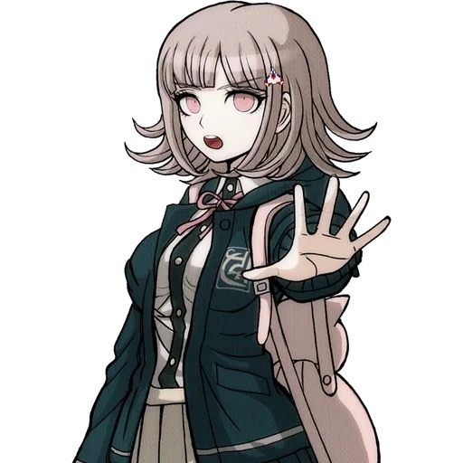 chizhao nami nami, nanami tangan lompa, chiaki nanami sprite, chiaki nanami danganronpa, danganronpa v3 killing harmony