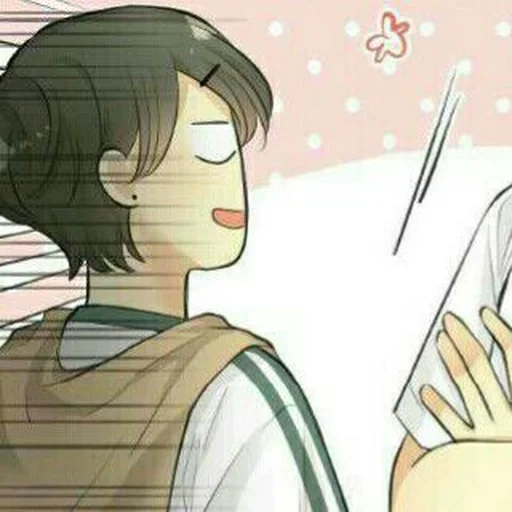 anime, anime, komik, art of fan, komik membuat kita punya bayi