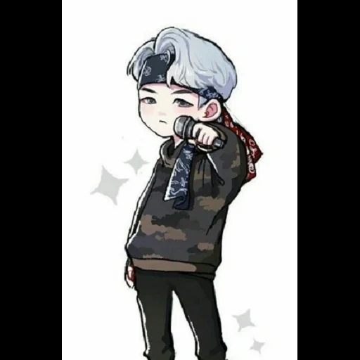 yoongi bts, chibi bts shuga, min yongi bts, chibi bts yunguki, bts chibi micro