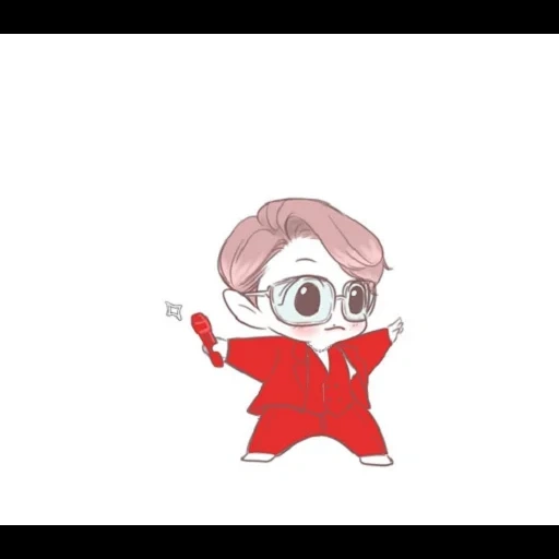 chibi, asiático, arte chibi, jung jungkook chibi, lindos dibujos de chibi