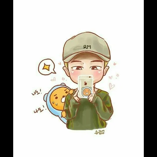 bts chibi, bts chibi, bts fanart, chibby bts army, chibi bts namjun