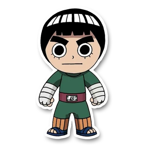 рок ли, рок ли чиби, rock lee чиби, чиби наруто рок ли, чибики рок ли наруто